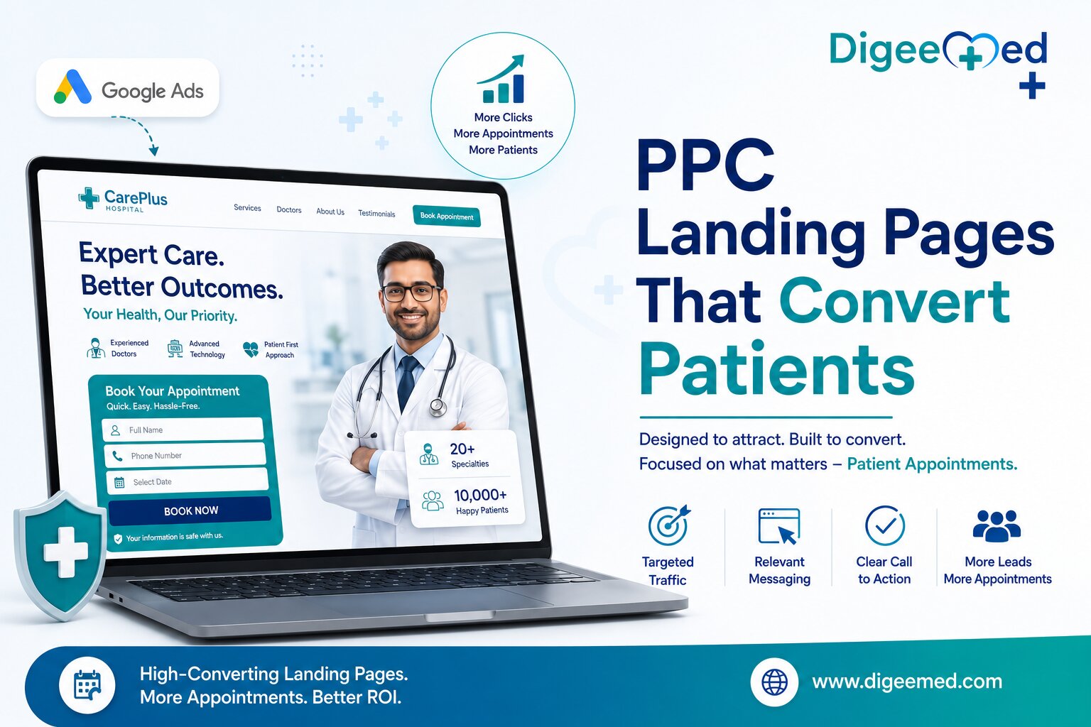 PPC Landing Pages for Healthcare: Improve Patient Conversions